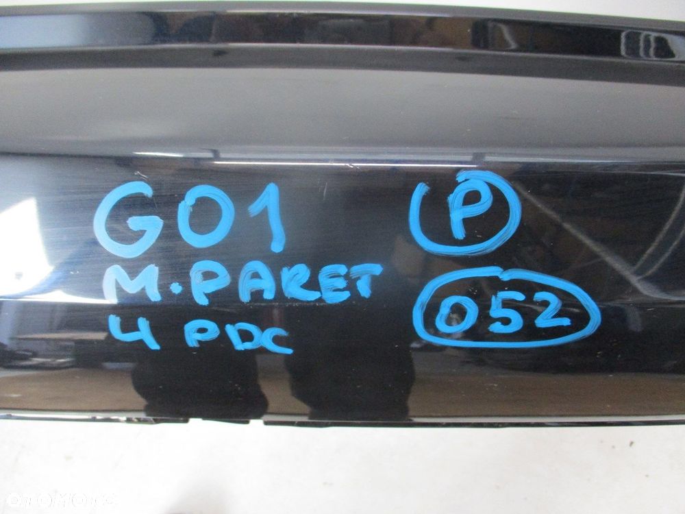 Zderzak BMW X3 G01 M-PAKIET POD 4 PDC TYŁ - 5