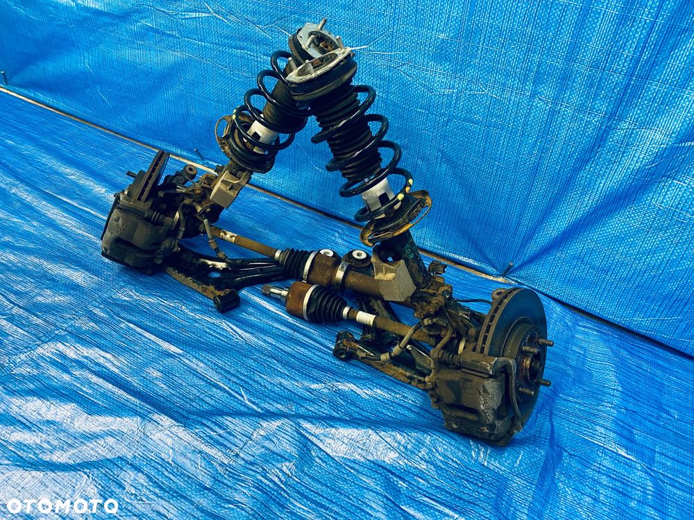 MCPHERSON ZAWIESZENIE ZWROTNICA LEWA PRAWA KOPYTO AMORTYZATOR WAHACZ PÓŁ OŚ PIASTA TARCZA ZACISK KOMPLET LEWY PRAWY PRZÓD PRZEDNIE FORD B-MAX 1.0 ECOBOOST 12-17R ORYGINAŁ - 3