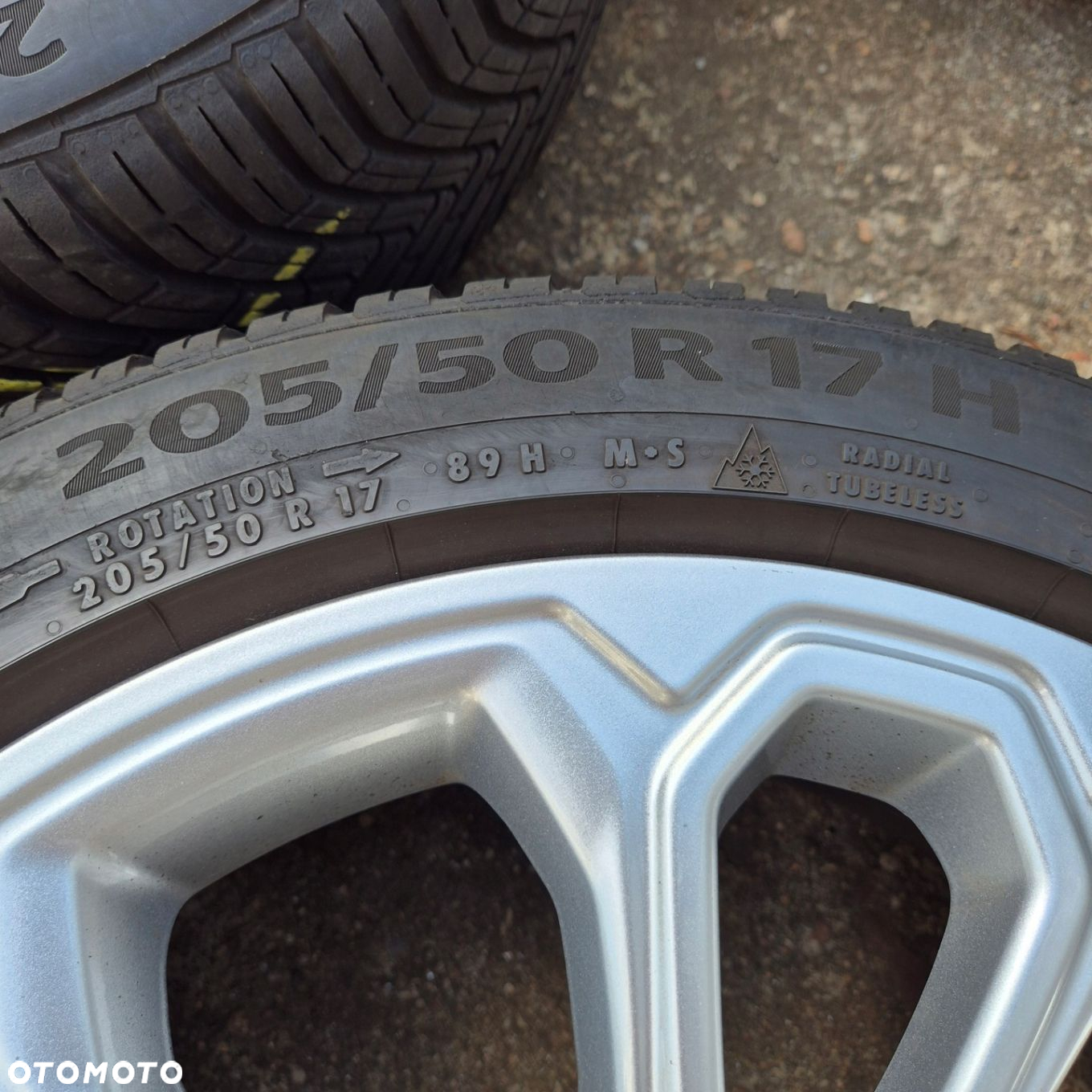 CAŁOROCZNE KOŁA 17 ORYGINAŁ FORD ECOSPORT ST 205/50 R17 4x108 CZUJNIKI - 9