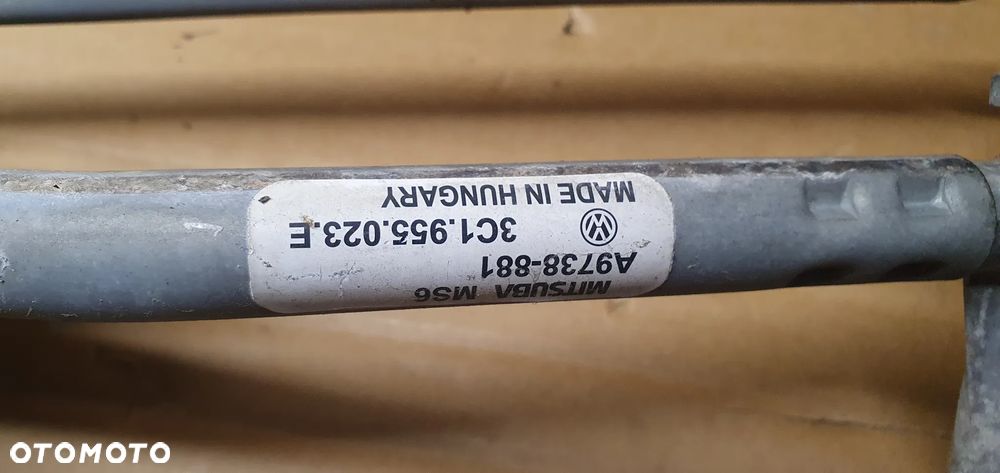 Mechanizm wycieraczek przód przedni VW Passat B6 3C1955023E 3C1955419A - 7