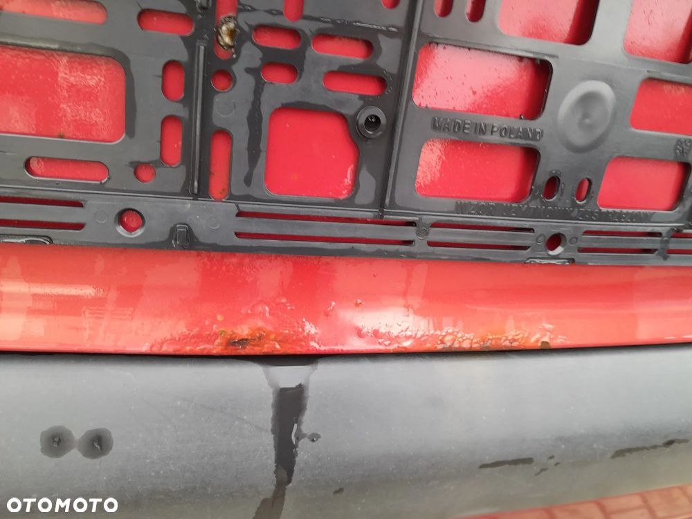 PEUGEOT 206 KLAPA BAGAŻNIKA TYLNA TYŁ KOLOR: EKQD - 9