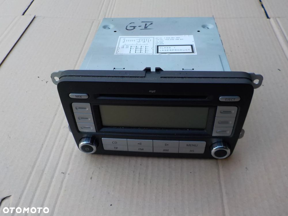 radio cd mp3 vw golf V 1K0035186AD - 1