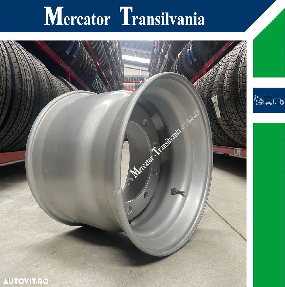 Janta NOUA  Otel 14.00X19.5 Akojant 10 prezoane, 105 mm intre prezoane, fiu 280 mm, flansa interioara Valva exterioara Toate Pozitiile - 1