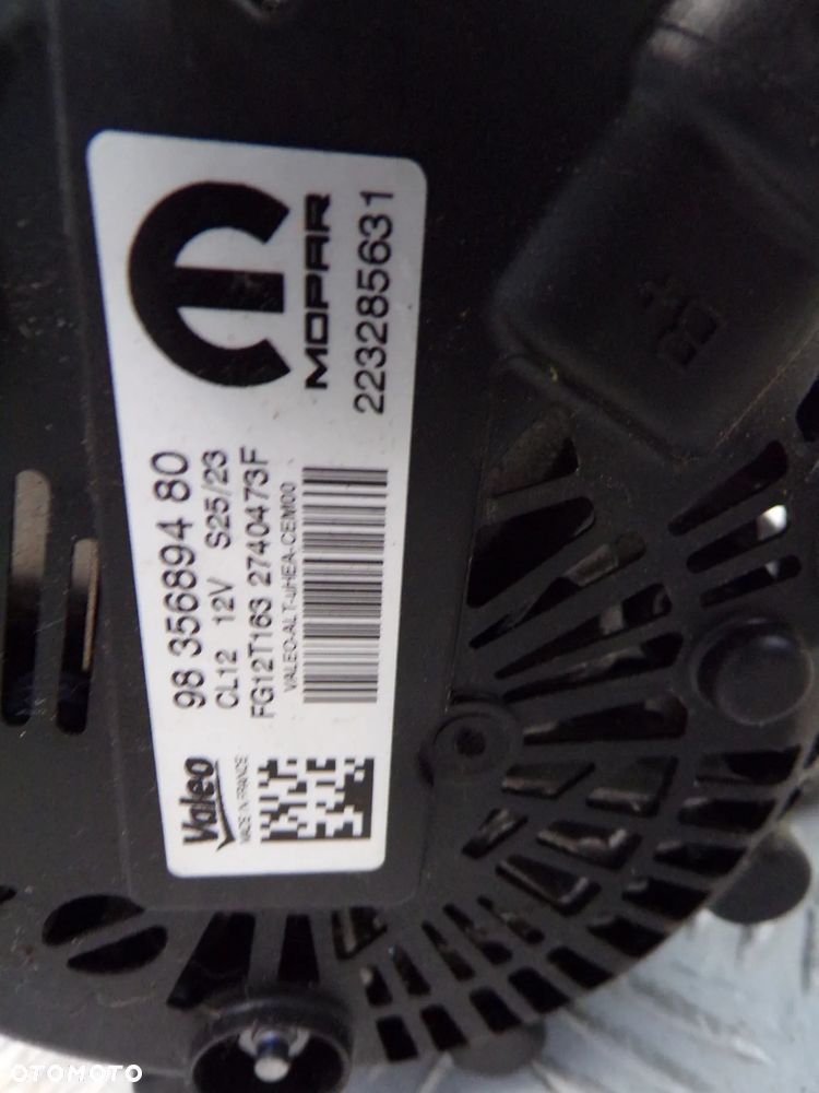 ALTERNATOR CITROEN C4 CACTUS C3 III PEUGEOT 1.2 VTI 9835689 - 3
