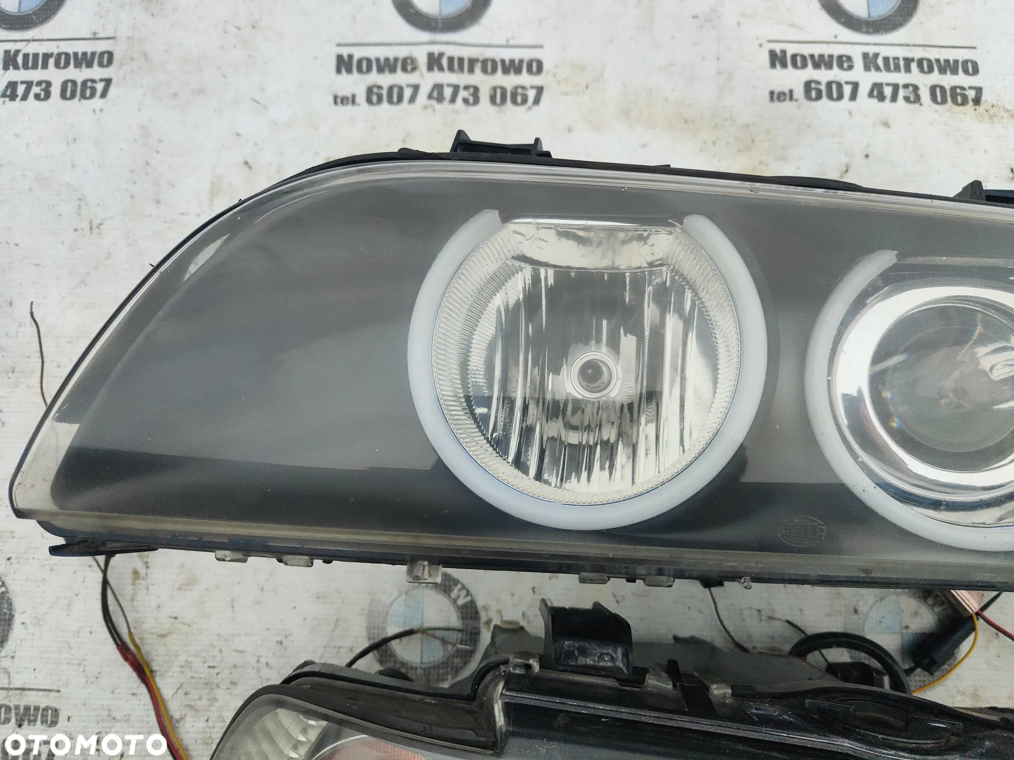 BMW E39 Lifting Lampa Przednia Lewa Prawa BiXenon Kierunek w ringach - 7