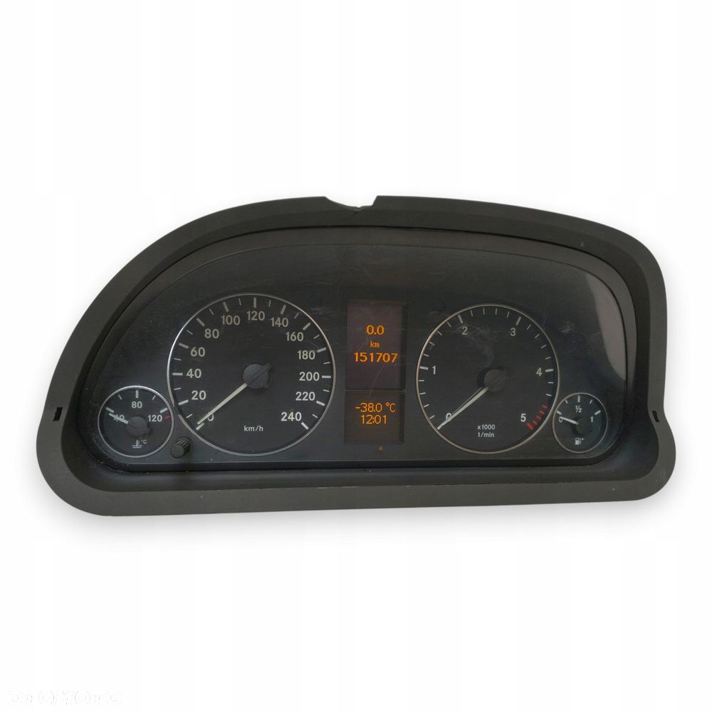 LICZNIK ZEGARY A1695401847 Mercedes W169 2.0 CDI Diesel 151 707km europa - 1