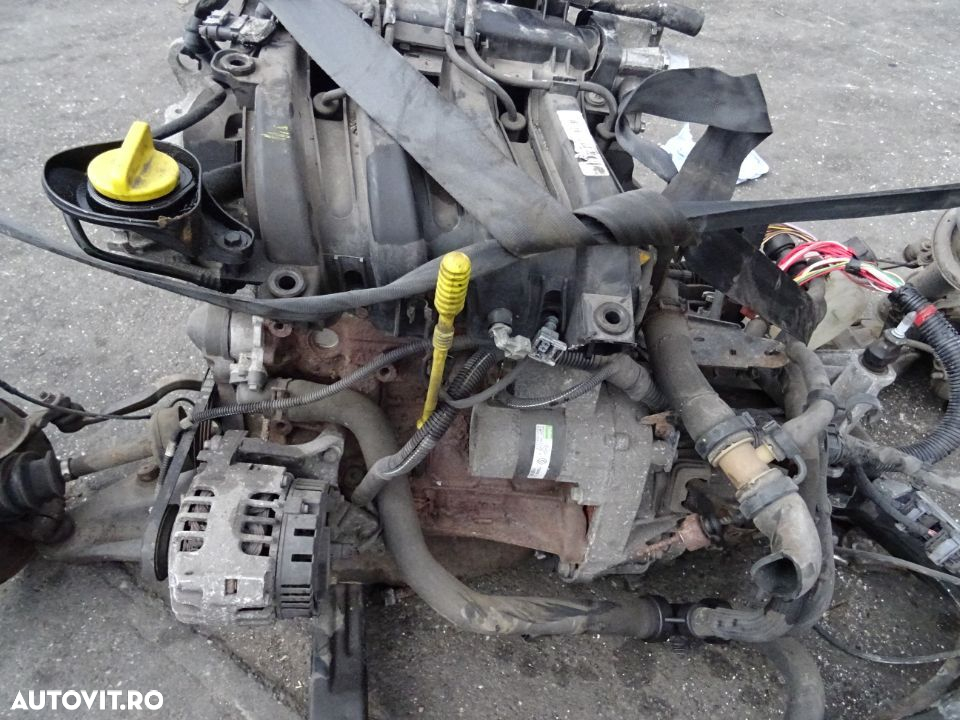 Motor Dacia Logan 1.2 16V D4F 75CP 55KW din 2010 fara anexe - 2