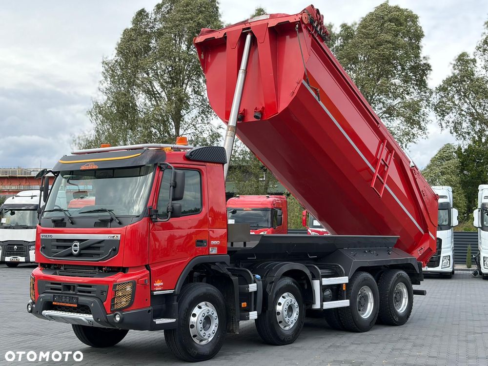 Volvo VOLVO FMX 380 / 8x4 / 13LITROWY SILNIK / EURO 5 / WYWROTKA TYLNOZSYPOWA / KAMERA COFANIA / SERWISOWANA / SPROWADZONA - 37