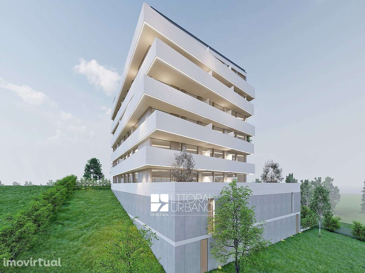 Apartamento T2 com varanda e garagem em Canidelo - Grande imagem: 5/20