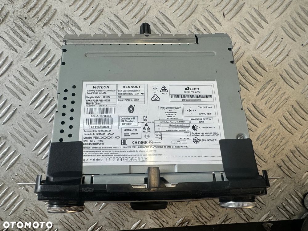 RADIO DACIA RENAULT CAPTUR 281156585R - 3