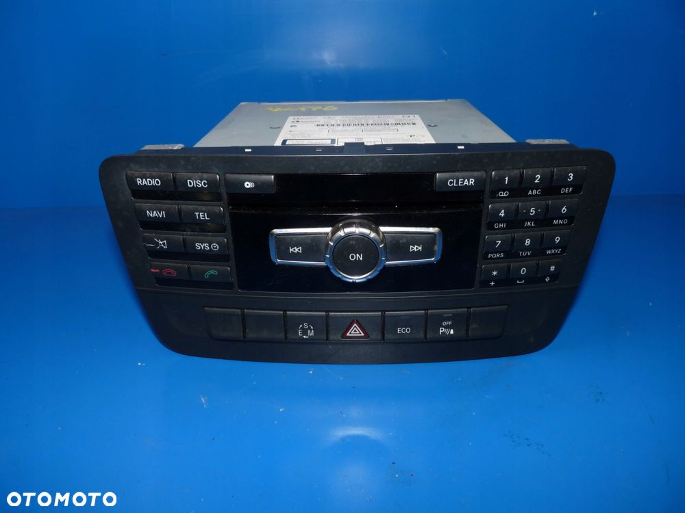 MERCEDES A W176 W246 RADIO FABRYCZNE NAWIGACJA - 1