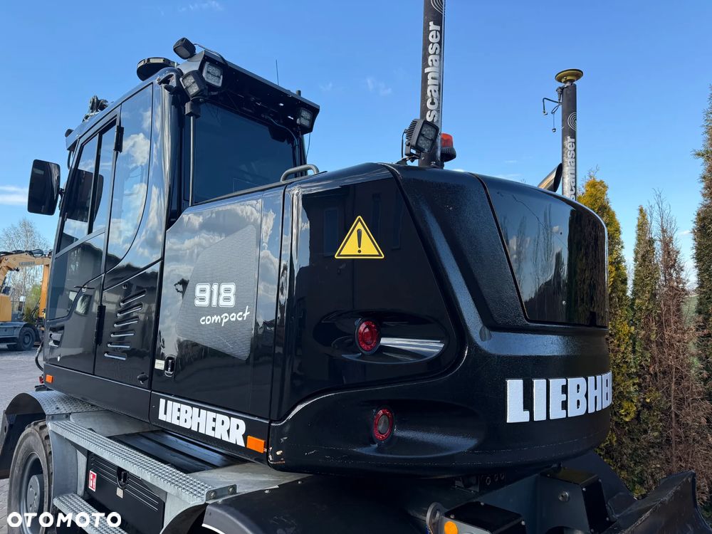 Liebherr 918 Compact  Rototilt + Szczypce System GPS Lejca 3D - 4