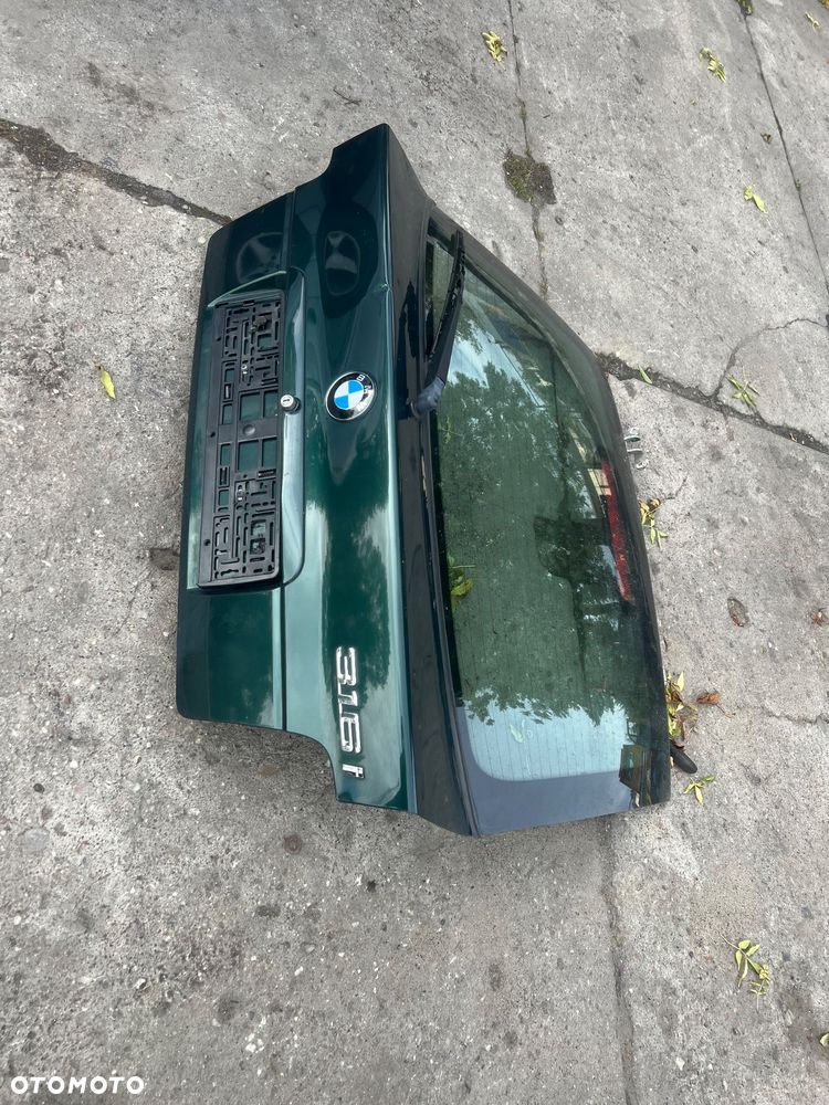 Klapa tył BMW e36 compact zielona - 1