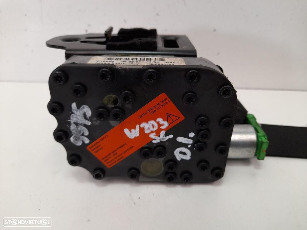 CINTO SEGURANÇA FRONTAL ESQUERDO MERCEDES-BENZ CLASSE C COUPÉ 2004 - 3