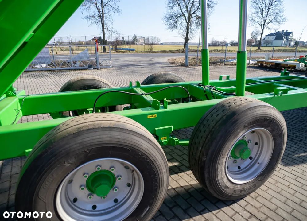 Krone ZZ FILMKRONE ZZ TANDEM 18T 2011 WYWROTKA HAMULCE POWIETRZE + HYDRAULIKA POSIADM WIELE MAZYN CHLEBOWO 11A - 24