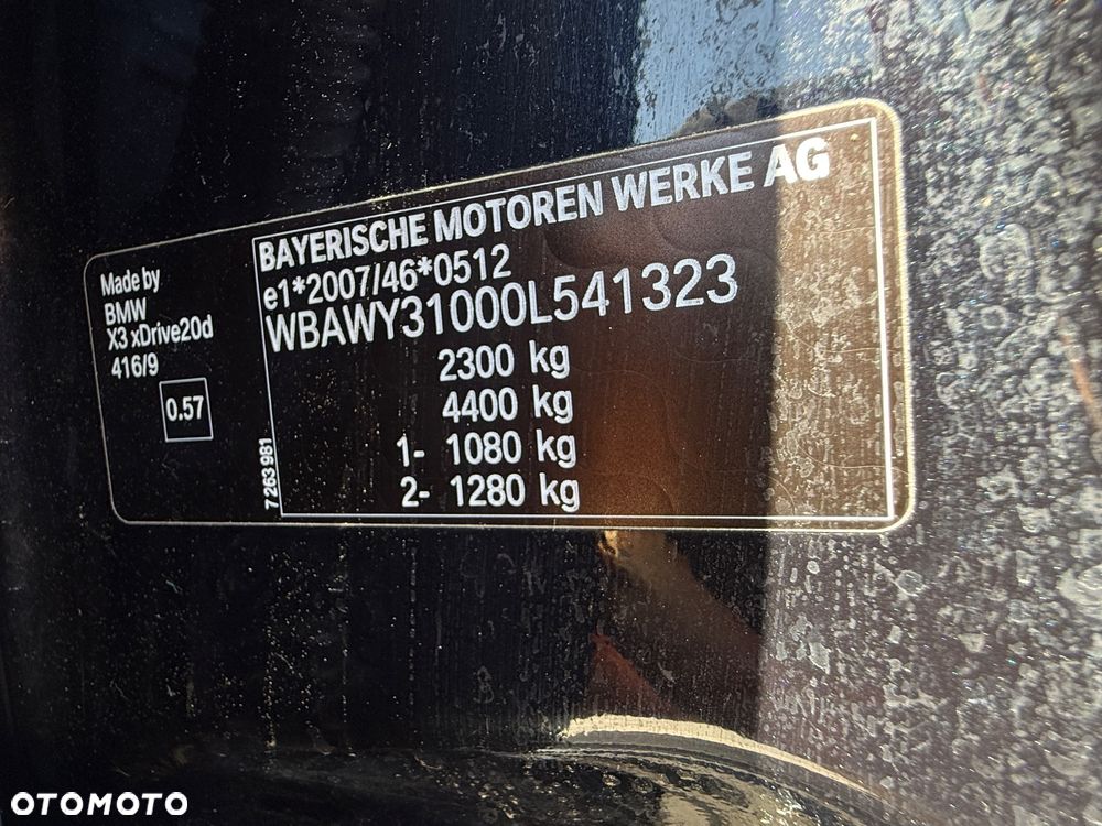 BMW X3 xDrive20d - 40