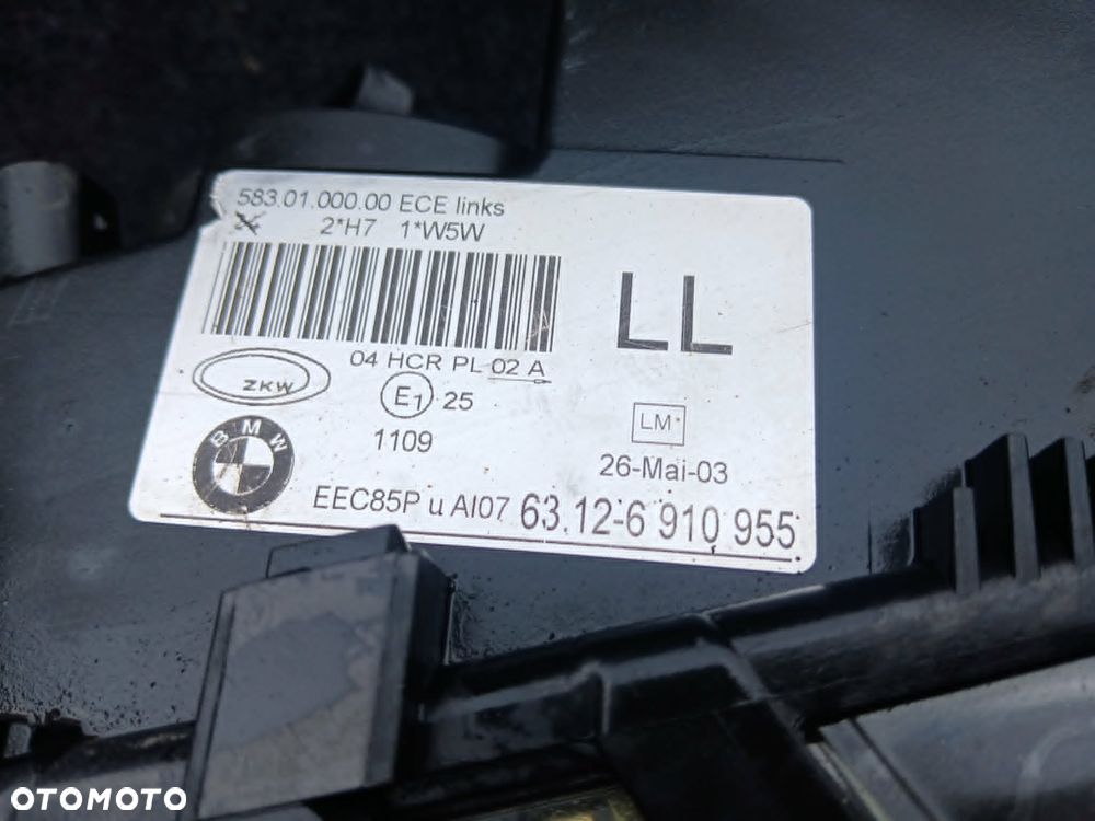 BMW E46 Lift lampa przednia lewa - 5