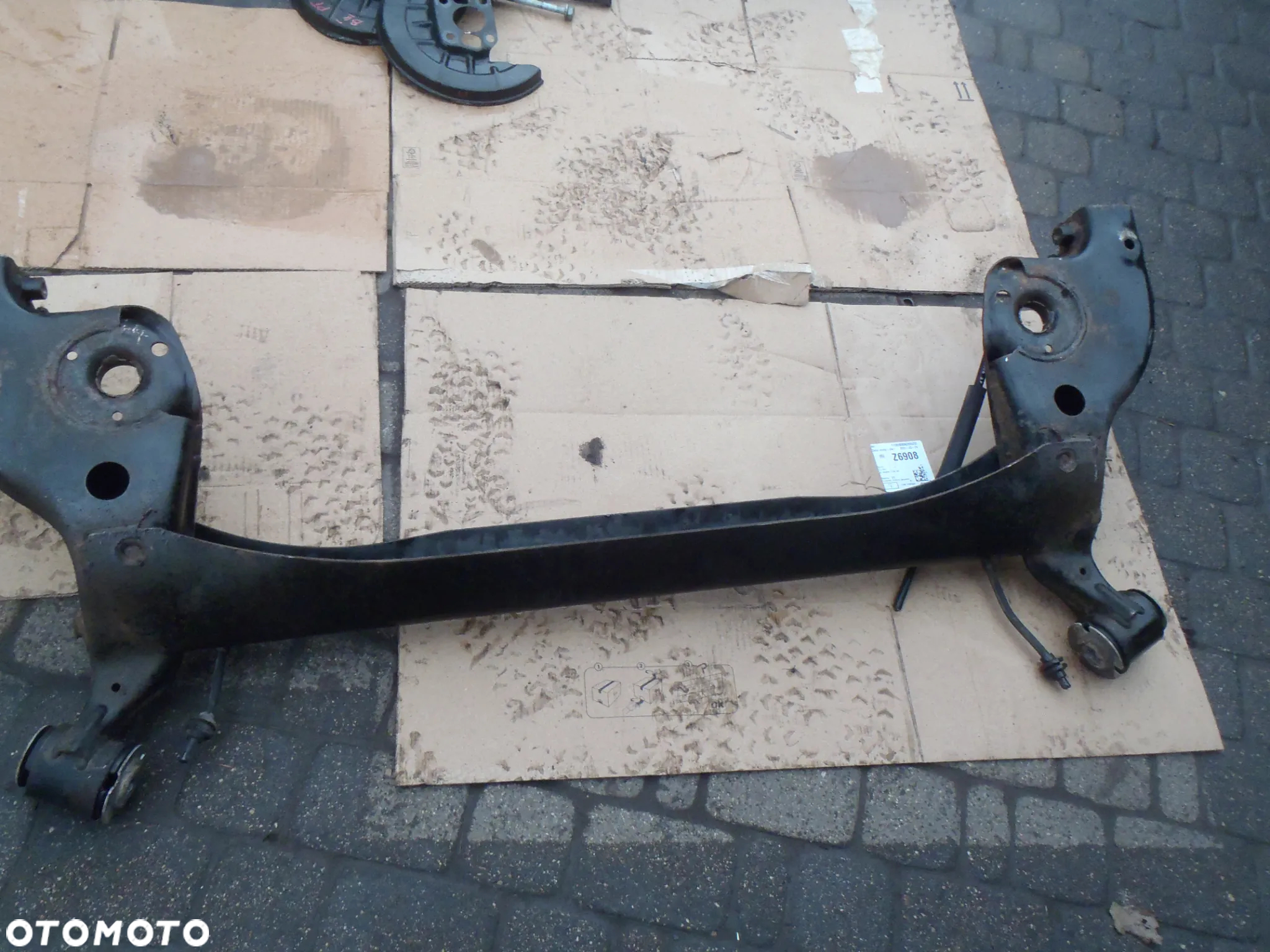 belka zawieszenie tył tylne fiat bravo II stilo delta jak nowe nie malowane oryginal - 17