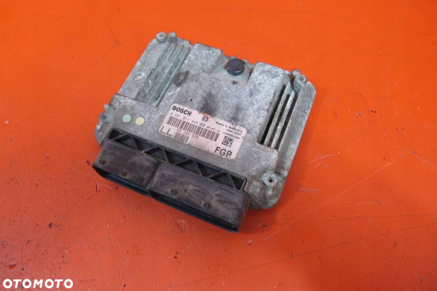Opel Vectra C 1.9 CDTI Z19DTH STEROWNIK KOMPUTER SILNIKA 55189629 - 1