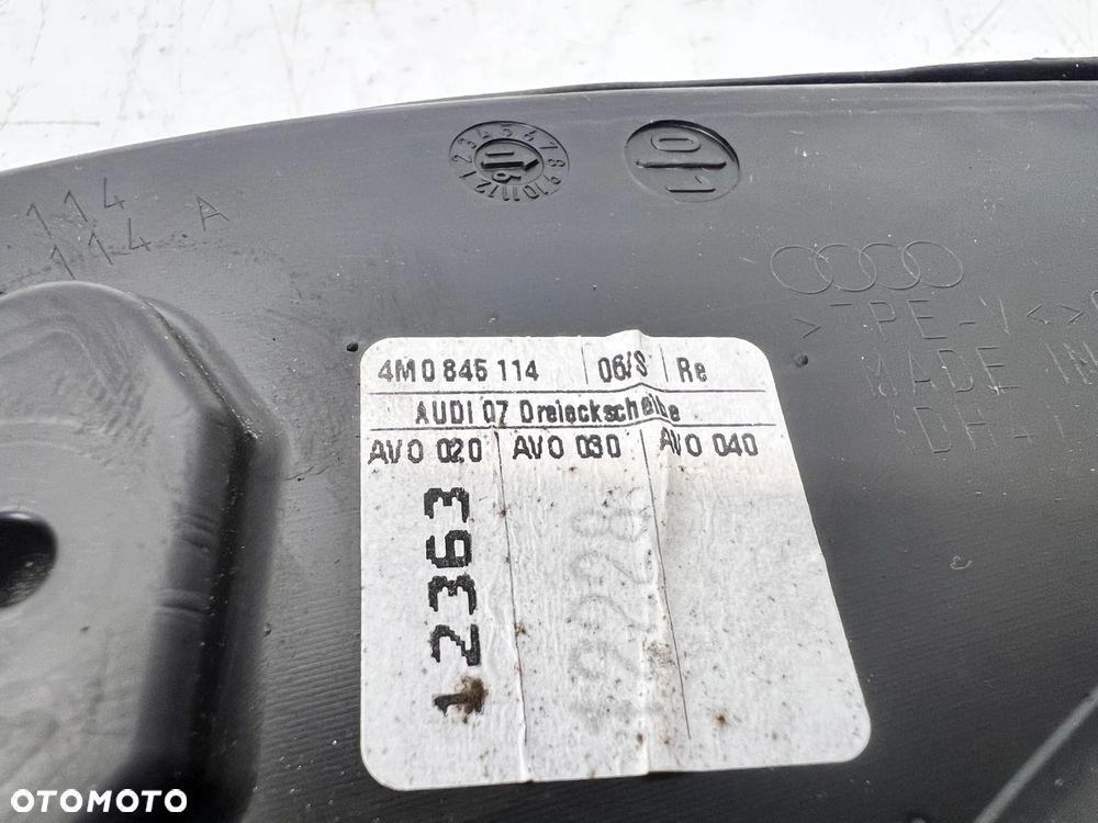 SZYBA BOCZNA DRZWI PRAWY PRZÓD AUDI Q7 4M 4M0845114 - 8