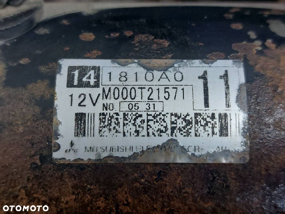 ROZRUSZNIK MITSUBISHI OUTLANDER II LIFT 2.0 16V 1810A011 M000T21571 - 2