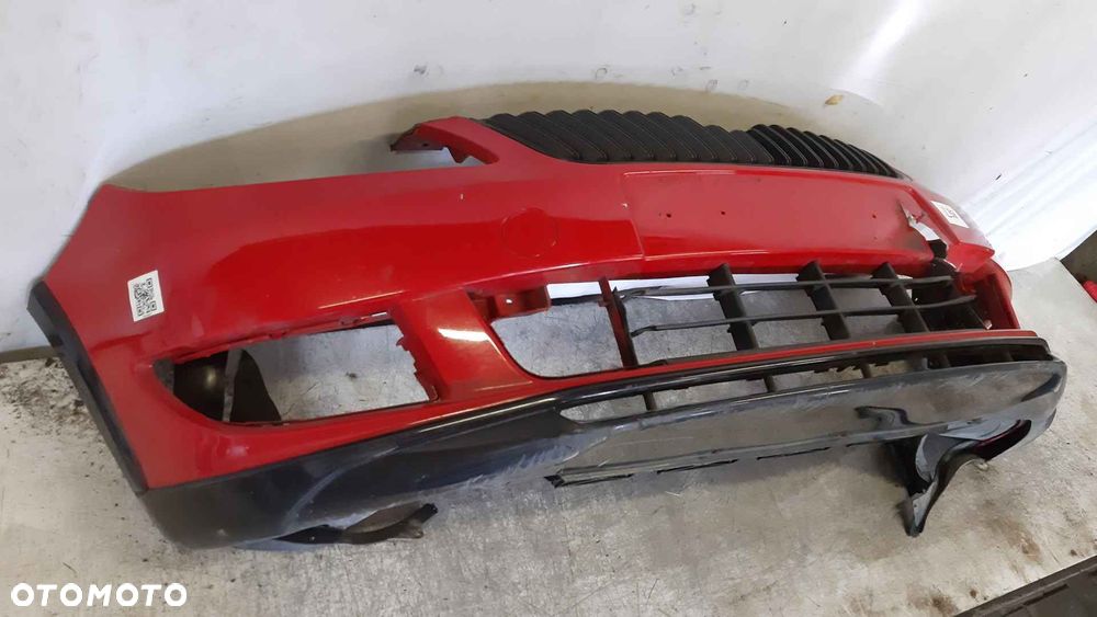 } ZDERZAK PRZÓD PRZEDNI DO SKODA FABIA II 2 LIFT FL 8151 CZERWONY USZKODZONY ! - 6