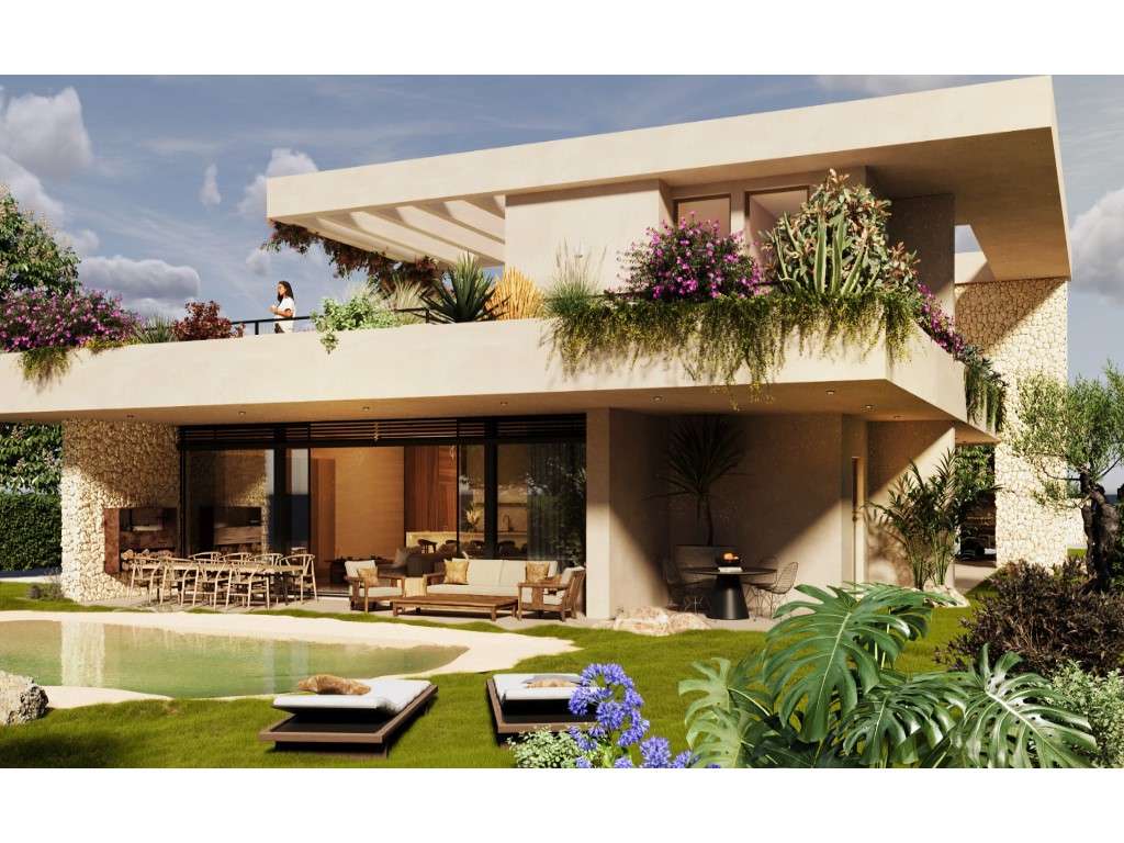 Lote com moradia iniciada junto à Lagoa de Óbidos, golfe e praia - Grande imagem: 4/60
