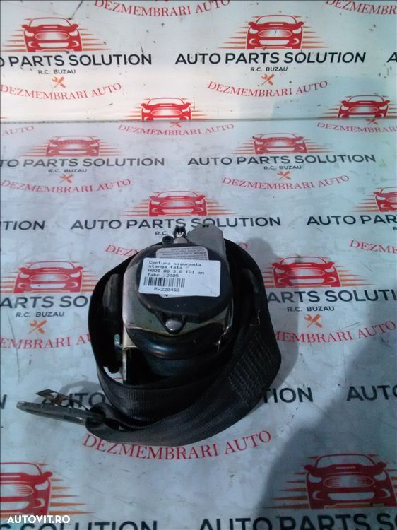 centura siguranta dreapta fata audi a8 3.0 tdi an fabr. 2005 - 1