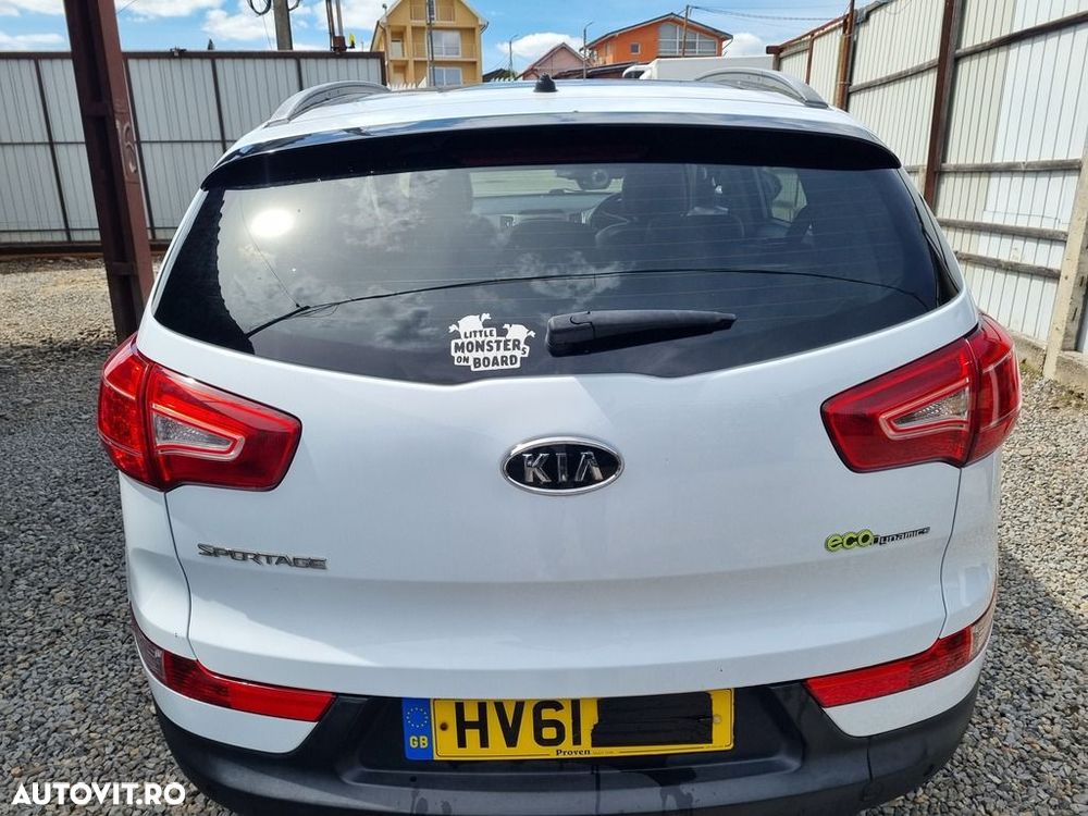 Haion Cu Luneta Kia Sportage III 2010 - 2016 SUV 4 Usi Casa White WD (1505) - 1