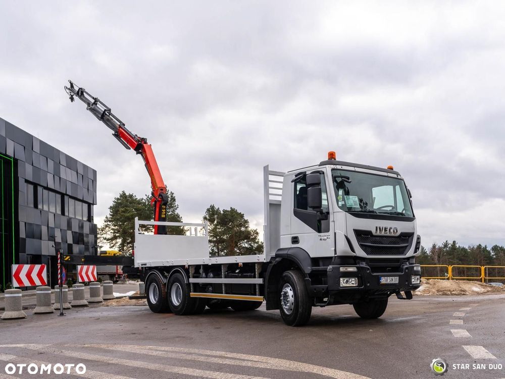 Iveco TRAKKER 410 6x4 Palfinger PK 18002 EH HDS Żuraw Rotator - 6