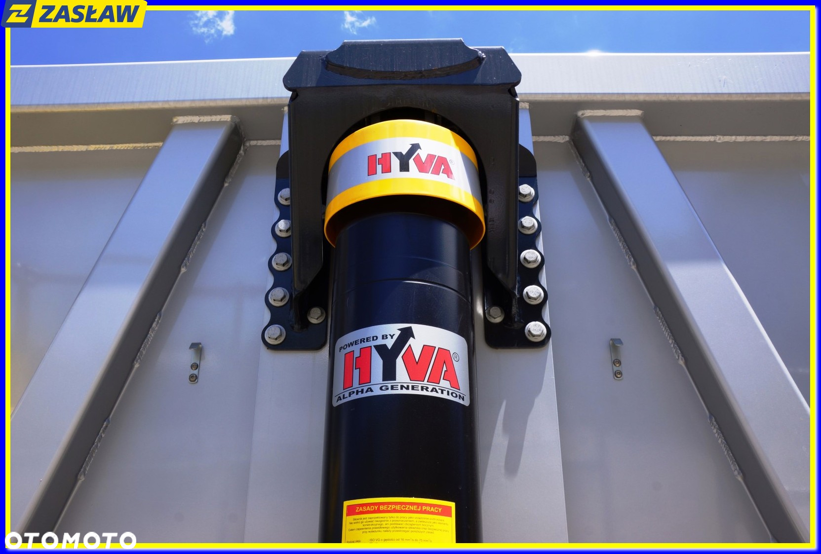 Zaslaw 45 m³ / 9,70 m naczepa wywrotka LIGHT KL-DRZWI!! - 23