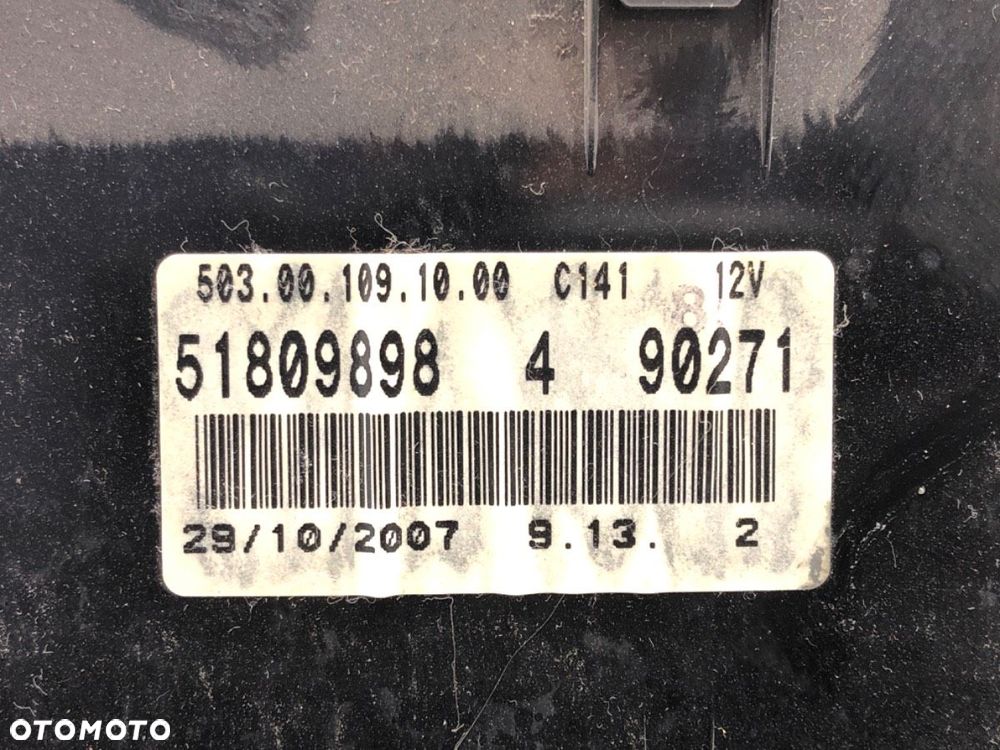 LICZNIK  FIAT CROMA nadwozie zamknięte / kombi (194_) 2006 - 2011 1.9 MJTD (194AXB1B) 88 kW [120 - 4