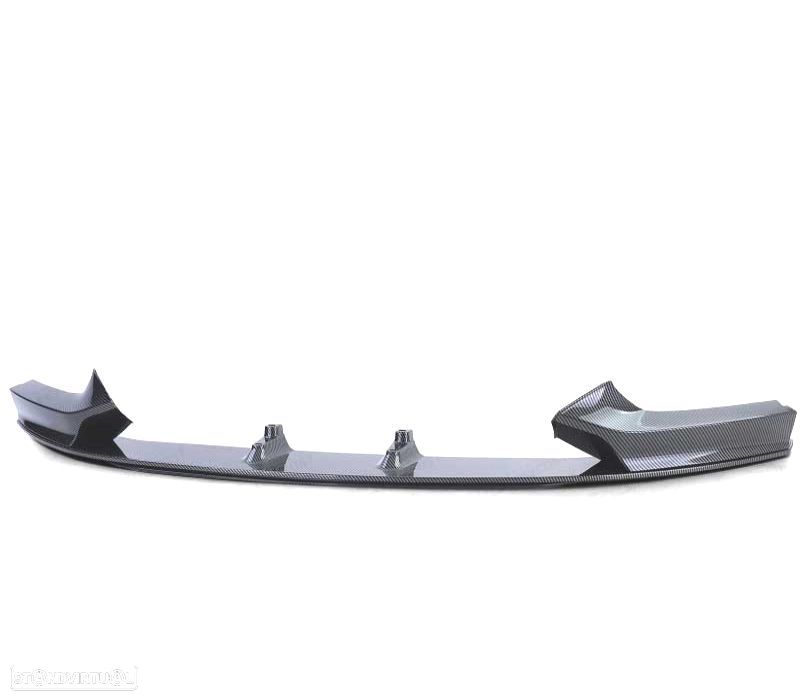 SPOILER LIP PARACHOQUES FRONTAL BMW F22 F23 LOOK M PERFORMANCE CARBONO - 4