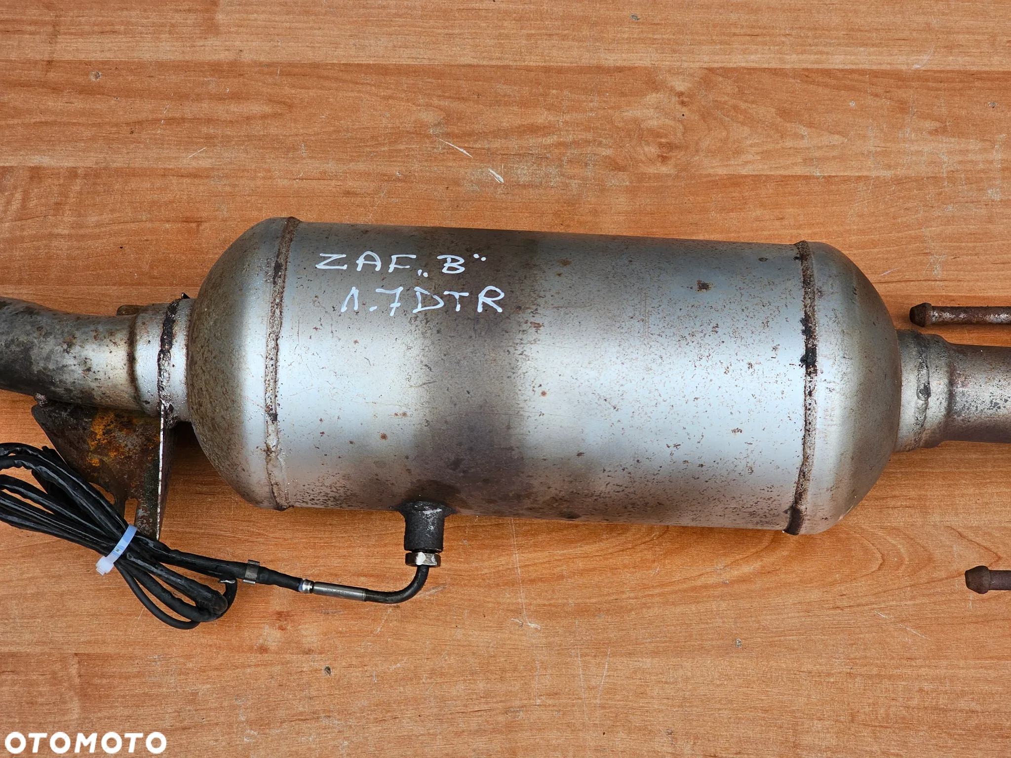 KATALIZATOR PEŁNY DPF ŁĄCZNIK ELASTYCZNY OPEL ZAFIRA B 1.7 DTR - 3