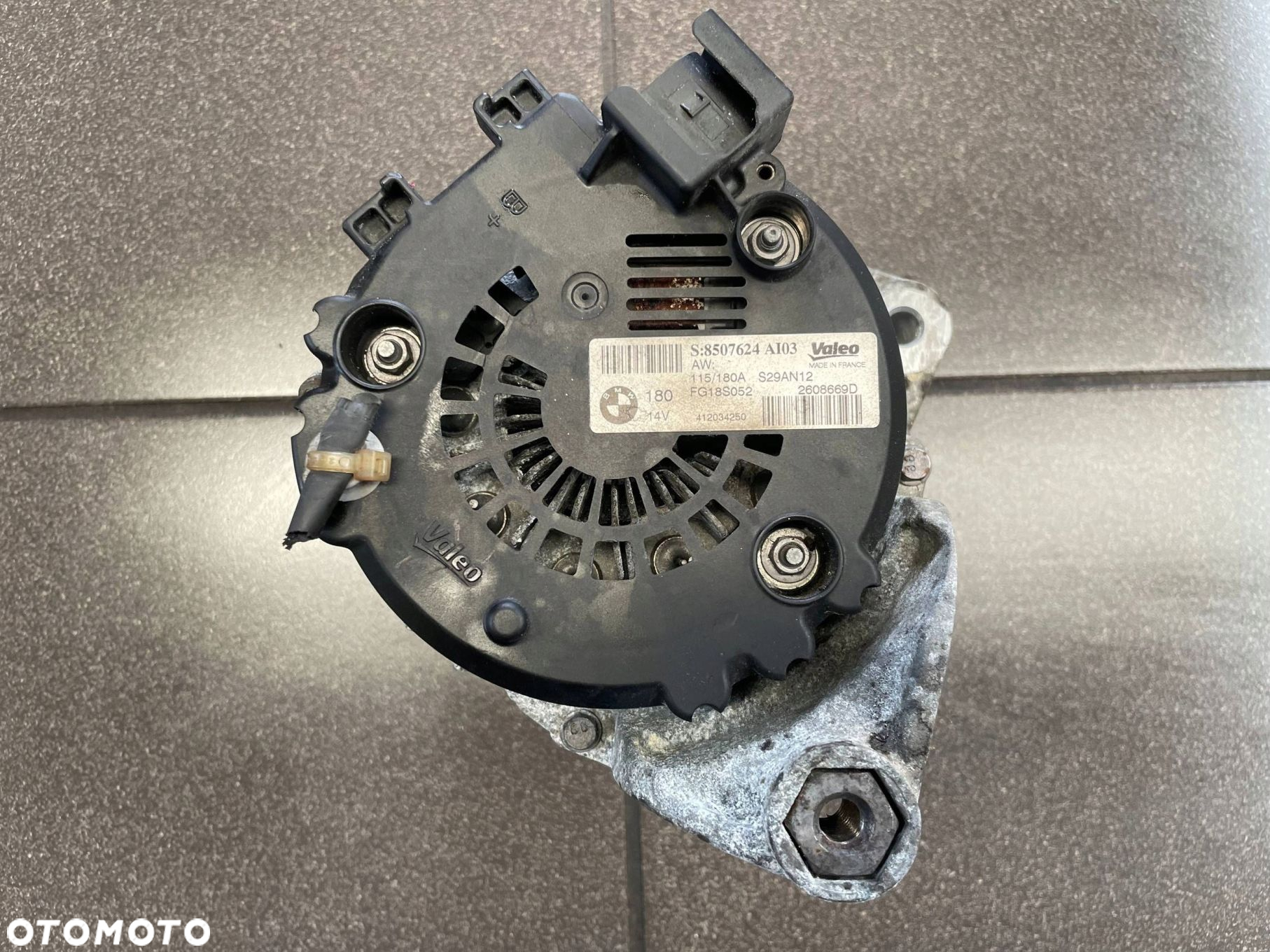 ALTERNATOR BMW 8507624 FG18S052 - 2