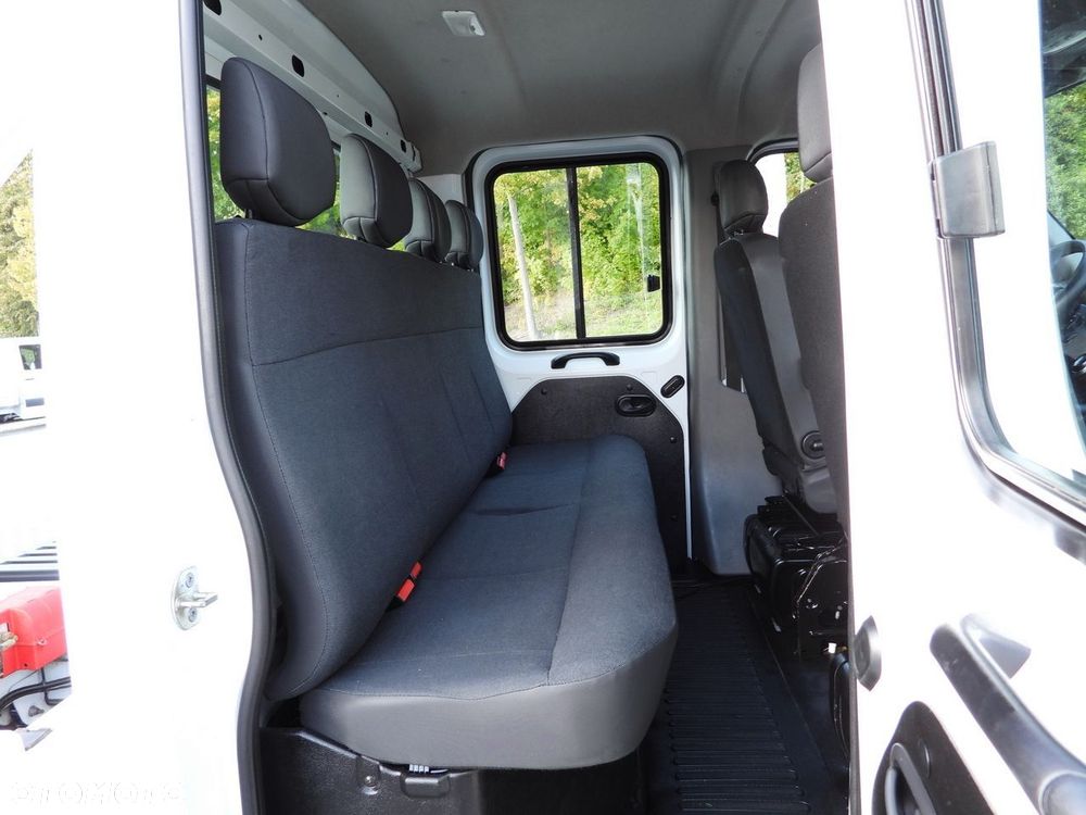 Renault MASTER WYWROTKA PODWÓJNA KABINA DOKA 6 MIEJSC TEMPOMAT LEDY BLIŹNIACZE KOŁA KLIMATYZACJA  165KM - 39