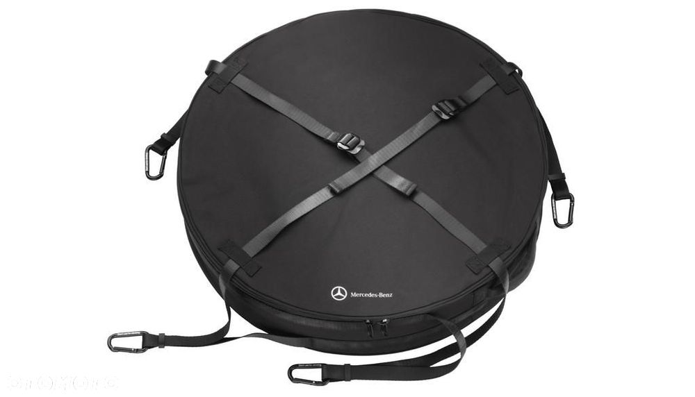 MERCEDES A-klasa W176 pokrowiec kolo dojazdowe zapasowe OE - 1