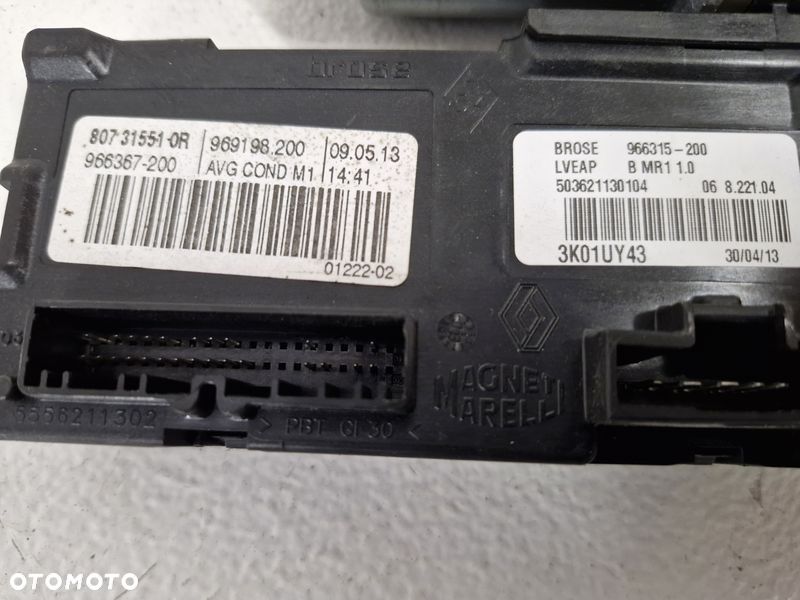 RENAULT MEGANE 3 III SILNICZEK SZYBY LEWY PRZÓD PRZEDNI EU 807315510R - 7