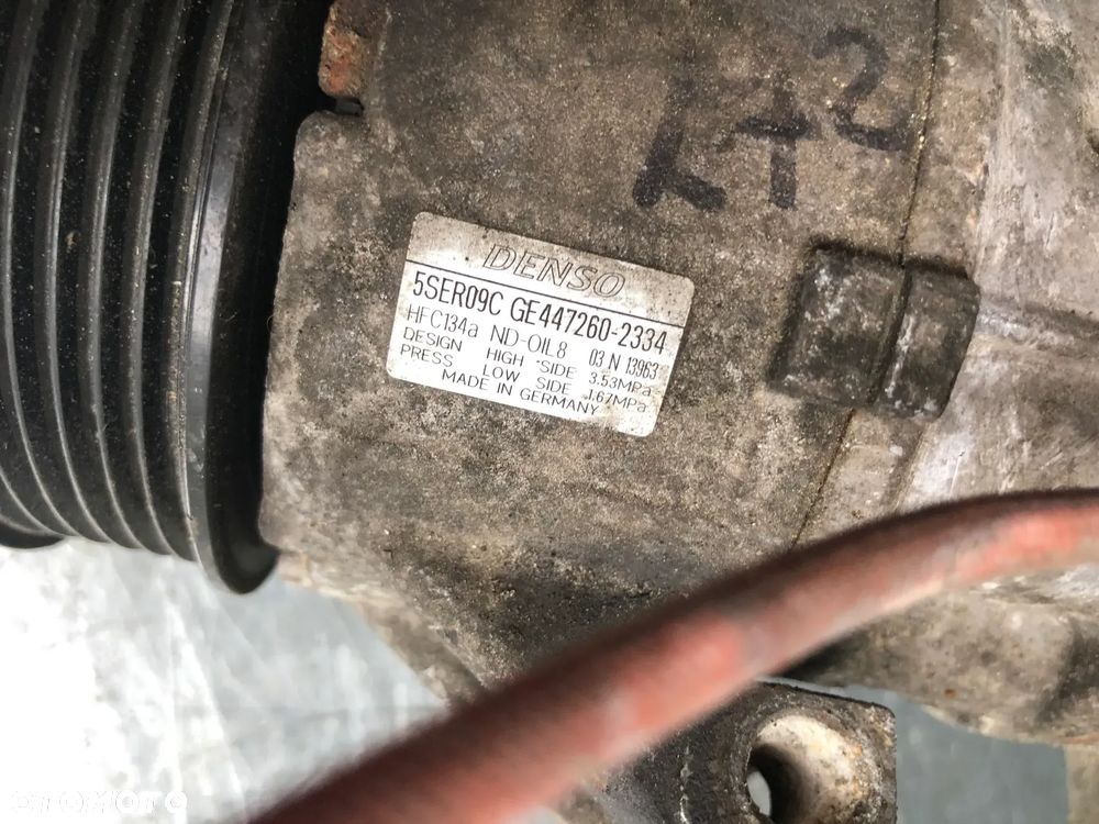 SP-15. Kompresor Sprężarka Klimatyzacji 6PK 447260-2334 Toyota Yaris Auris I Corolla E15 1.4 D4D Wysyłka - 2