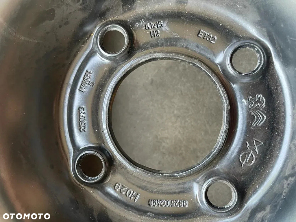 FELGI PEUGEOT,opel,citroen 4X108 6jx15 4x108 ET32 - 2