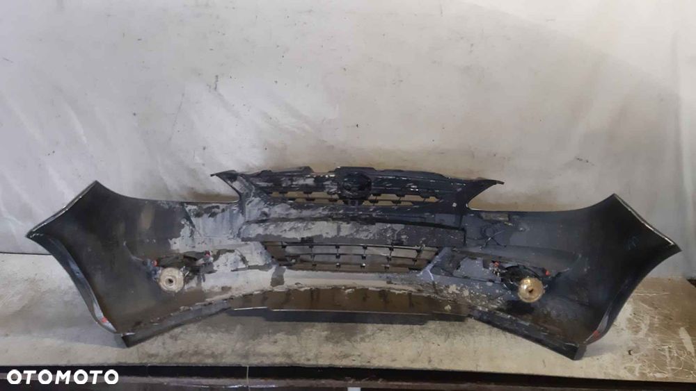 ^ ZDERZAK PRZÓD PRZEDNI OPEL CORSA D Z163 SZARY PDC CZUJNIKI HALOGENY - 5