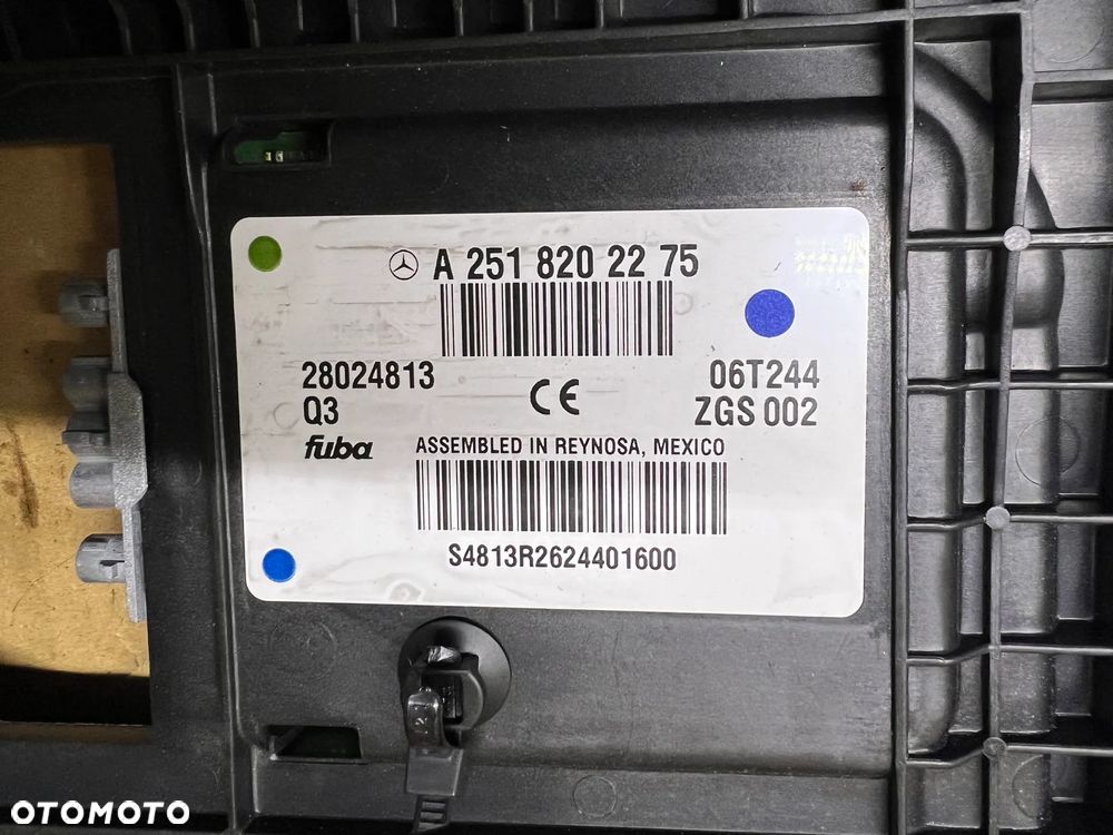 Wzmacniacz anteny moduł Mercedes ML W164 A2518202275 - 4