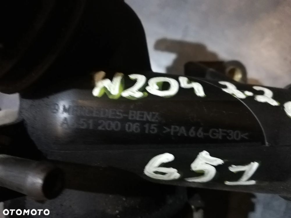 MERCEDES OM651 W204 2.2 CDI TERMOSTAT A6512000615 - 3