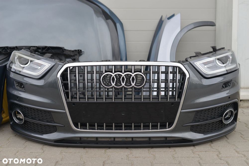 MASKA ZDERZAK BŁOTNIK LAMPA PAS BELKA GRILL XENON LED AUDI Q3 8U 2011-2018 - 6