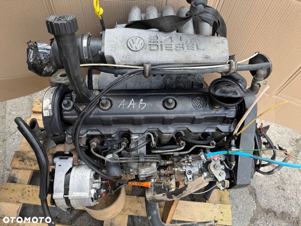 silnik kompletny vw t4 2.4 d 78km aab transporter aja california 90-02r - 5