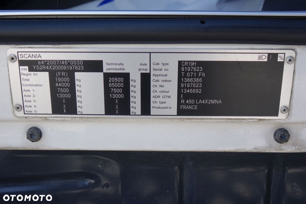 Scania R450 / EURO 6 / STANDARD / AUTOMAT / RETARDER / ALUMINIOWE FELGI - 31