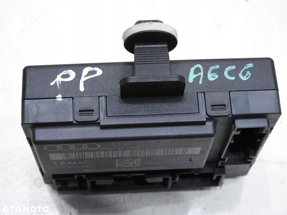 MODUŁ STEROWNIK DRZWI AUDI A6 C6 4F0959792C - 3