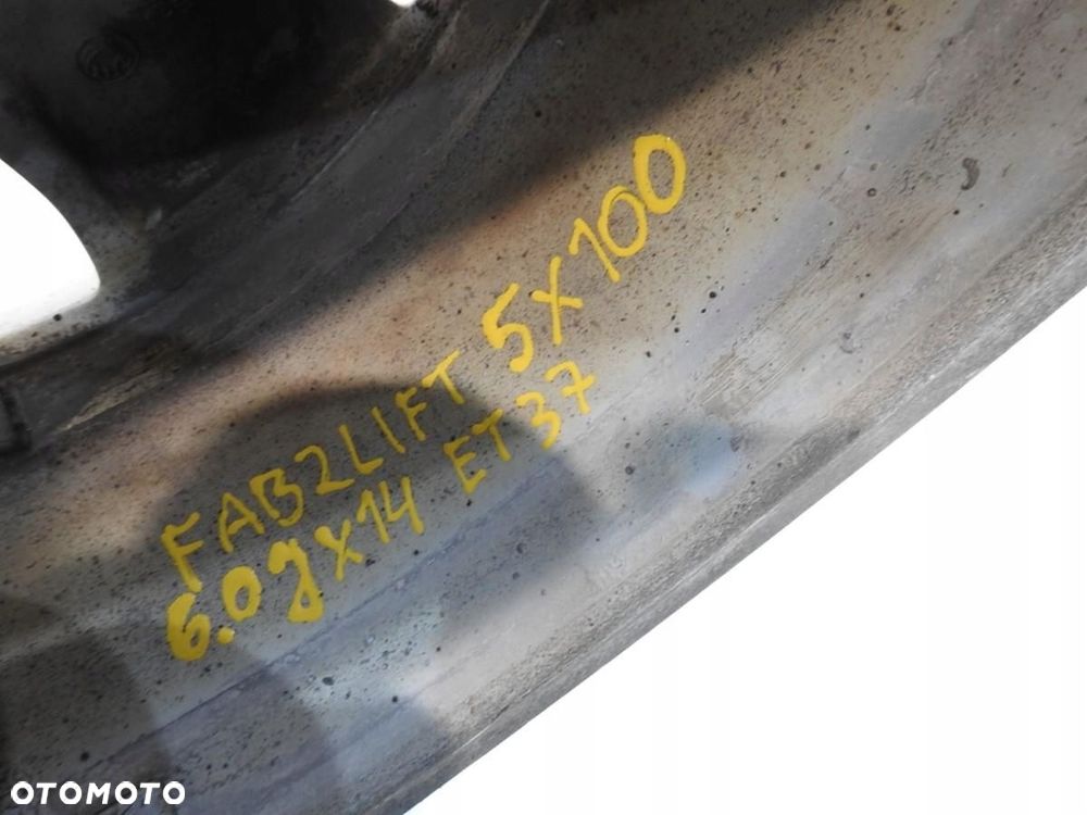 FELGA 14 CALI 14'' SKODA FABIA II LIFT 5J0601025G - 2