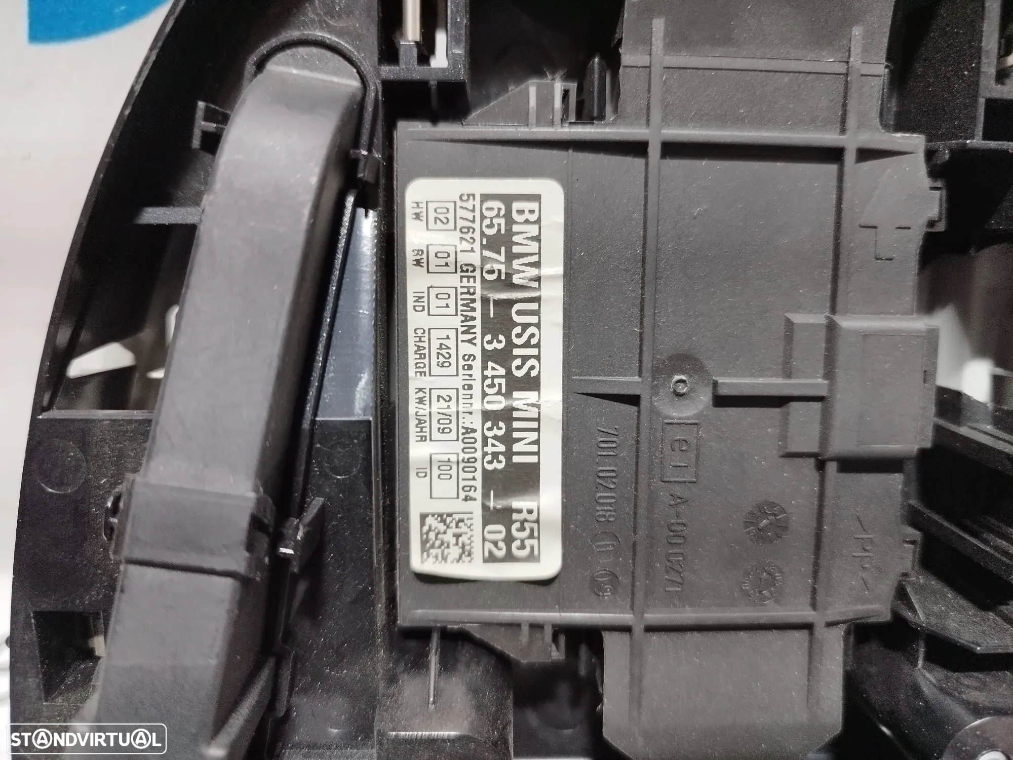 PLAFONIER FRENTE FRONTAL BOTÃO BOTÕES SWITCH MINI R55 3422625 - 3
