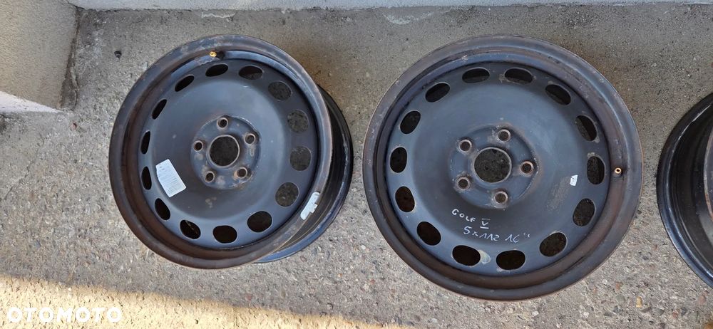 Felgi stalowe Volkswagen Golf V Audi itp 5x112 16" et50 - 3